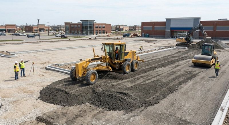 Parking Lot Gravel Repair in Layton, UT