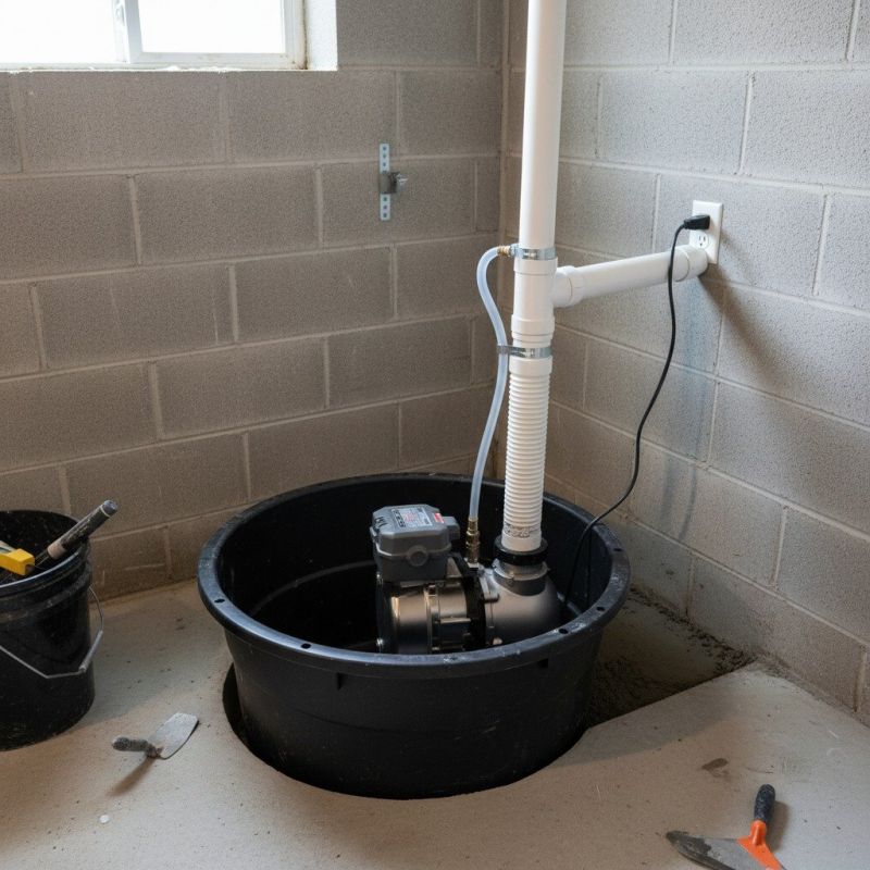 Basement Drainage Installation in Dothan, AL
