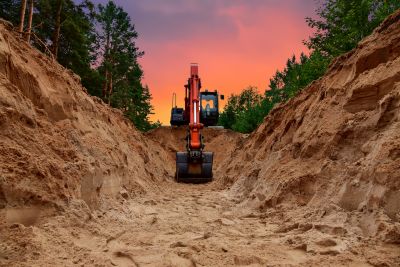 Parking Lot Excavation in Cypress, TX