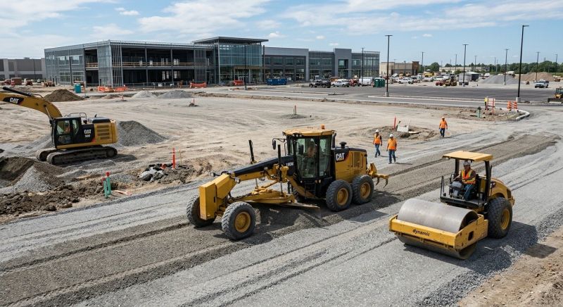 Parking Lot Leveling in Davis County, UT