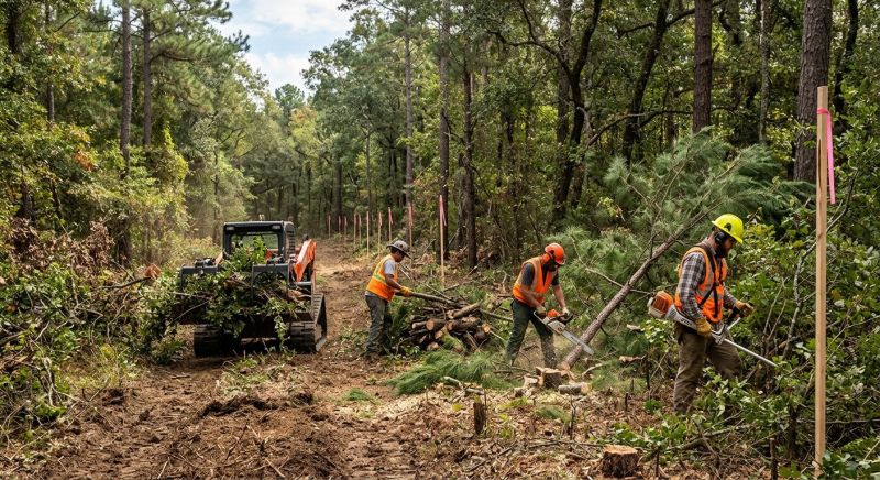 Pine Tree Clearing in Atlanta, GA
