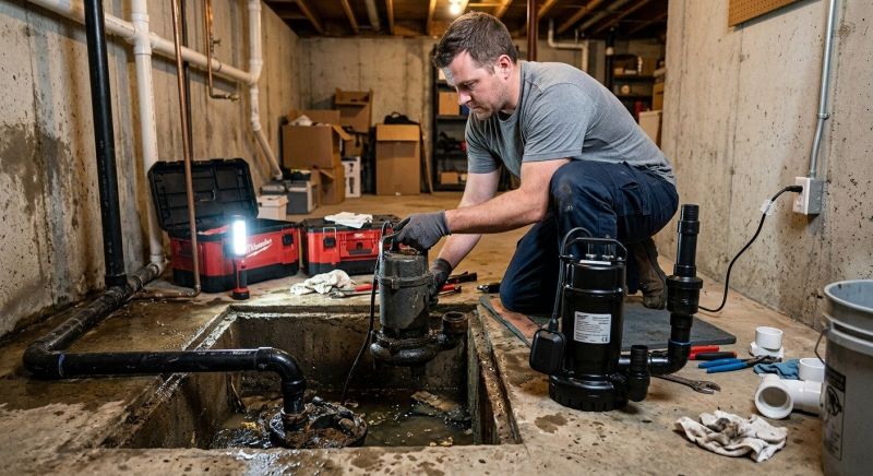 Sump Pump Installation in Tuscaloosa, AL
